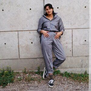 tony chesnut Pearl Trousers in Steel